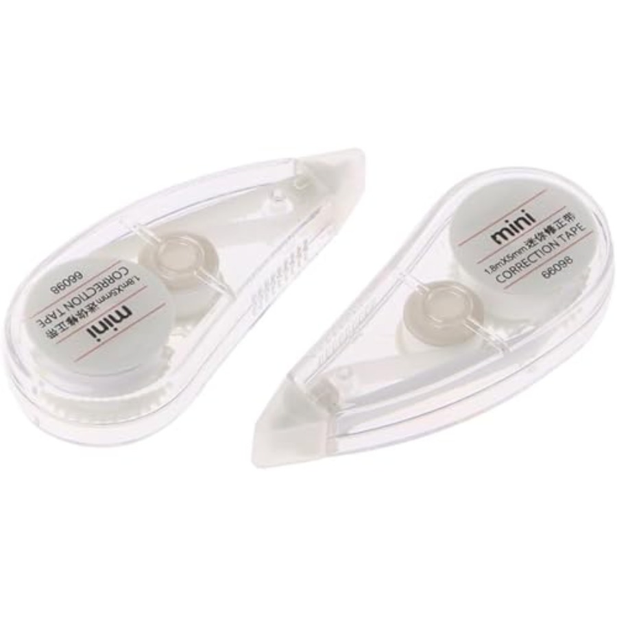Correction Tape Roller - 2 Pcs 흰색 귀여운 수정 테이프