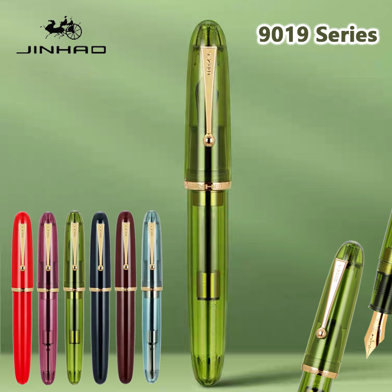 Stationery Supply Business - Jinhao 9019 만년필 투명 고급 송진