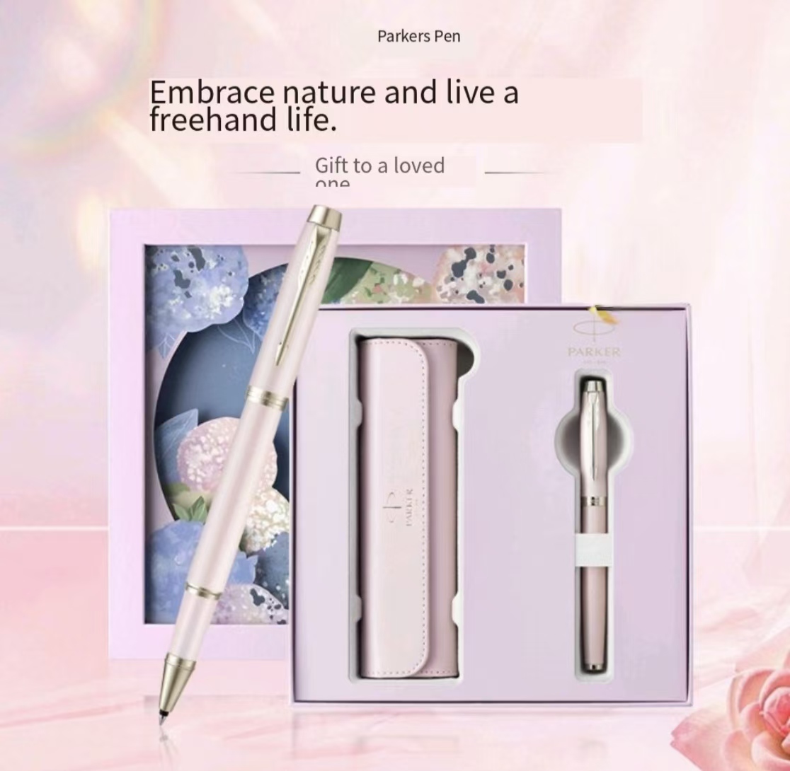 Ideal Stationery & Office Supply - 고급스러운 파커 플로럴 시리즈 수국 롤러볼