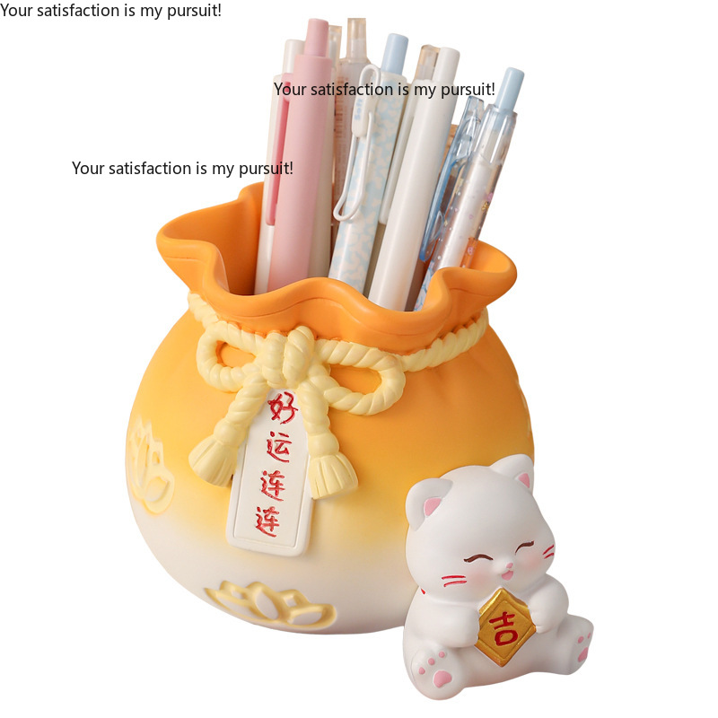 Ideal Stationery & Office Supply - 인스타 감성 크리에이티브 고급 펜 홀더,