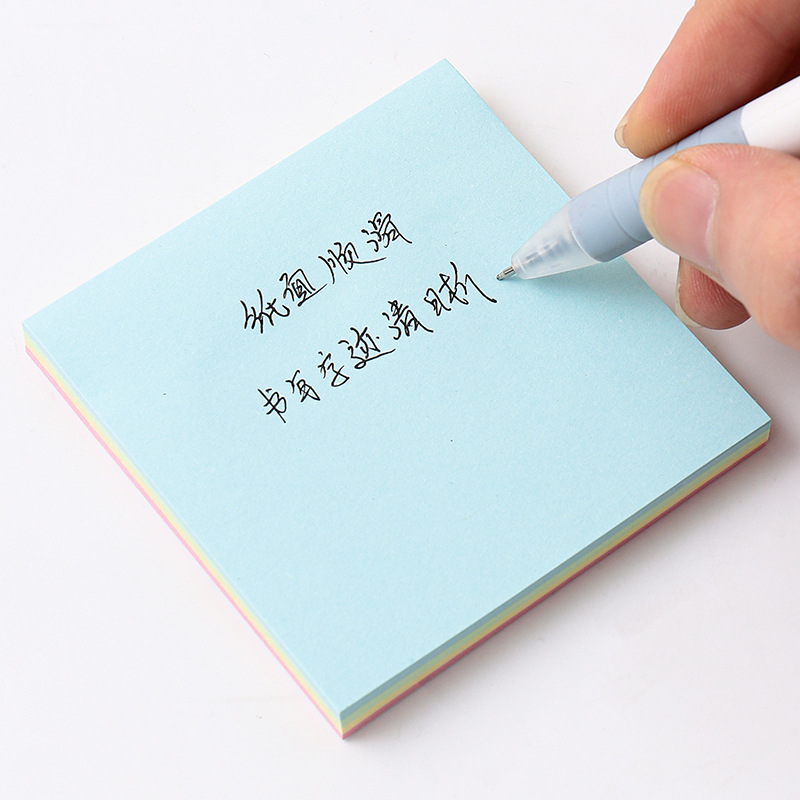 1pcs 76x76mm 빈 자체 접착 메모 용지 메모, - Ideal Stationery & Office Supply 리뷰 및 가격