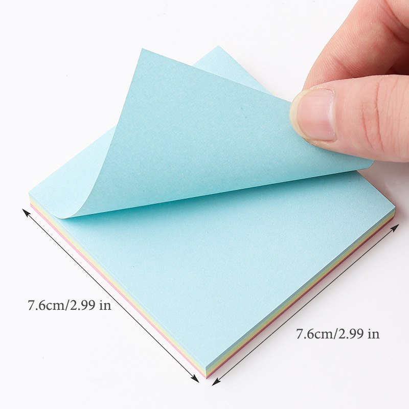 1pcs 76x76mm 빈 자체 접착 메모 용지 메모, - Ideal Stationery & Office Supply 리뷰 및 가격