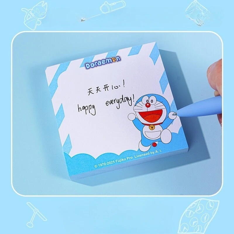 4pcs 도라에몽 스티커 메모 애니메이션 학교 사무용품 - Office Stationery And Supply 리뷰 및 가격