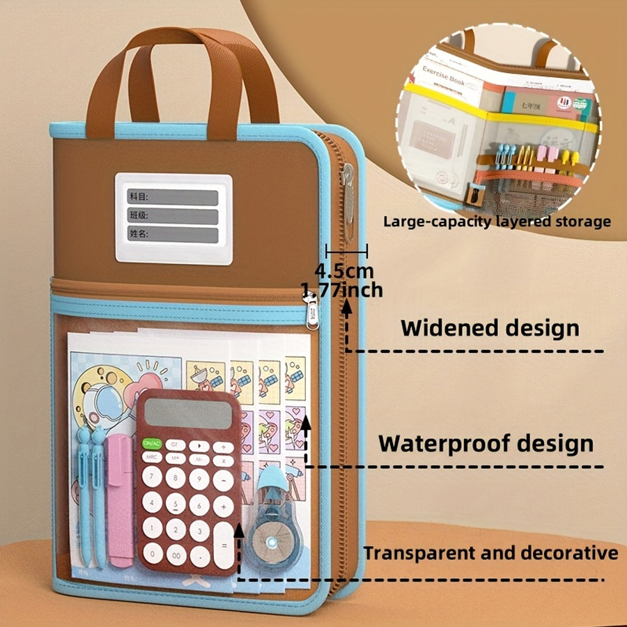 L자형 A4 파일 가방, 대형 개방형 메쉬 문구류 보관 - Stationery Supplier 리뷰 및 가격