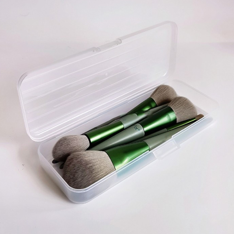 1PC 투명 플라스틱 화장품 보관 상자 메이크업 브러쉬 - Stationery Supplier 리뷰 및 가격