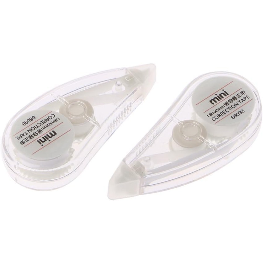 2 Pcs 흰색 귀여운 수정 테이프 미니 롤러 화이트  - Correction Tape Roller 리뷰 및 가격