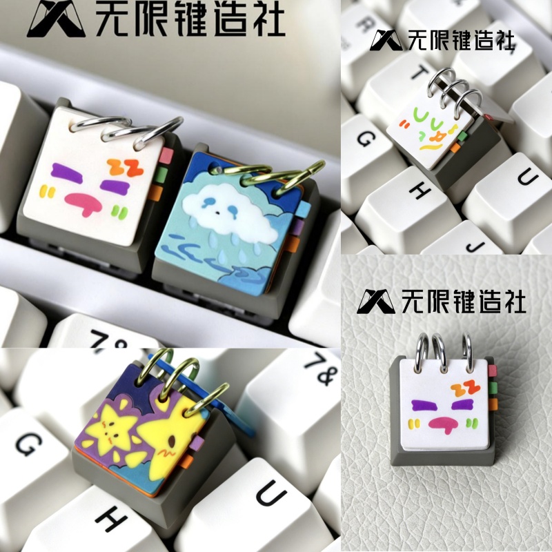 Wuxian 귀여운 달력 레진 키캡 기계식 키보드용 오 - Ideal Stationery & Office Supply 리뷰 및 가격