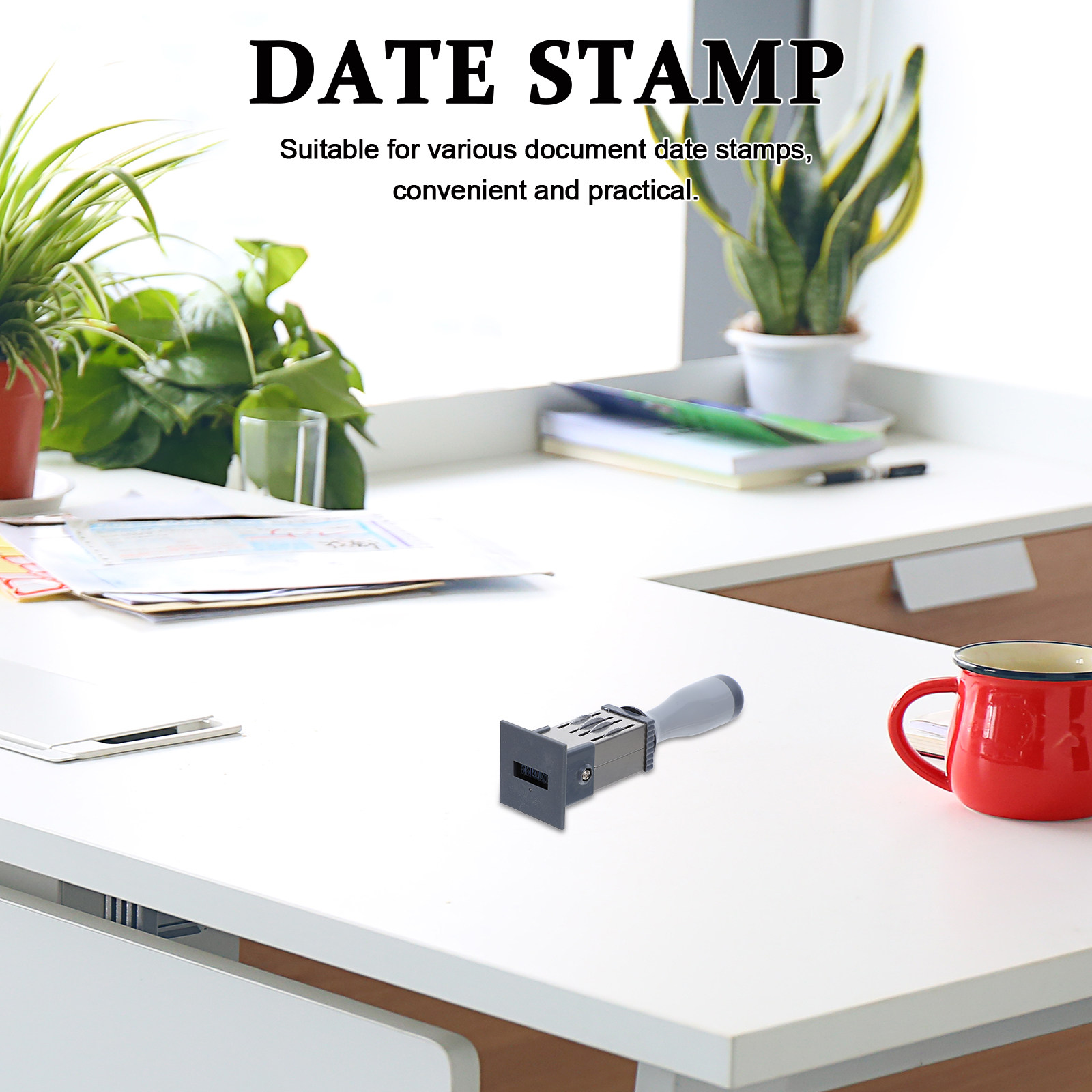 날짜 스탬프 자동 잉크 공급 맞춤형 휴대용 사무실 날짜 - Self Inking Stamp 리뷰 및 가격