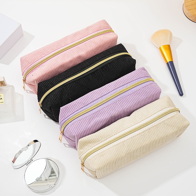 내구성이 뛰어난 코듀로이 보관 가방 4개, 문구류 보관 - Ideal Stationery & Office Supply 리뷰 및 가격