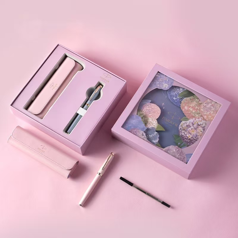 고급스러운 파커 플로럴 시리즈 수국 롤러볼 펜 선물세트 - Ideal Stationery & Office Supply 리뷰 및 가격