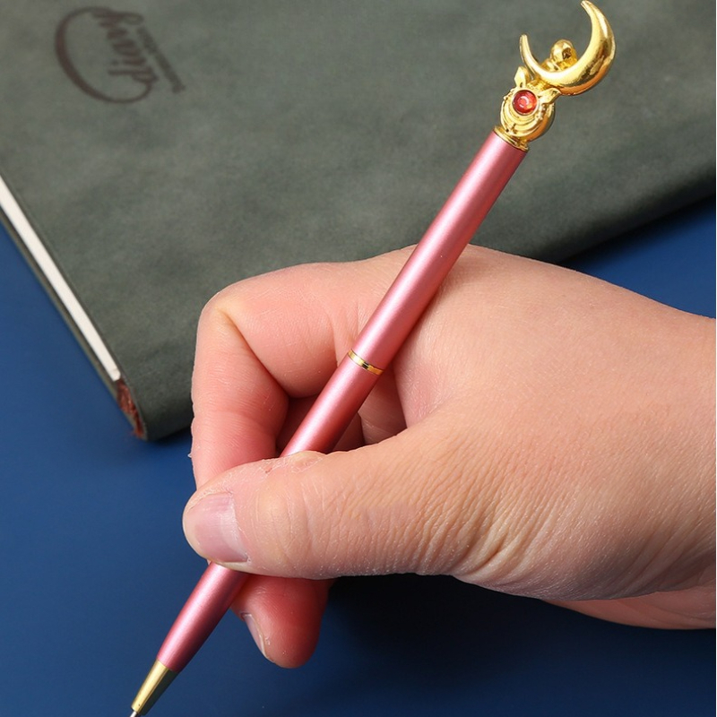 핫 카와이 세일러 문 시리즈 블랙 볼펜 귀여운 만화 창 - Stationery Supplier 리뷰 및 가격