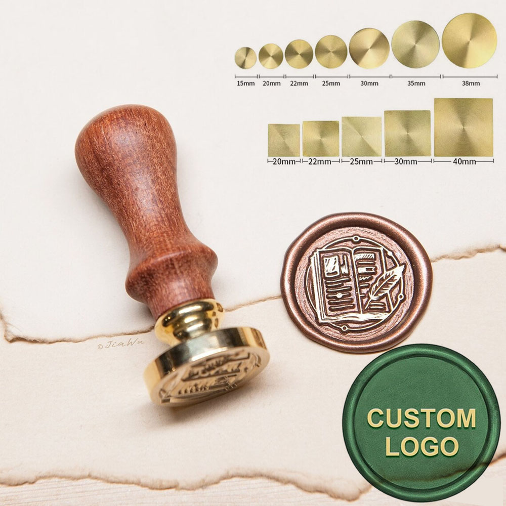 맞춤형 로고가 있는 씰 왁스 스탬프 헤드, 개인 맞춤형 - Wax Seal Stamp Kit 리뷰 및 가격