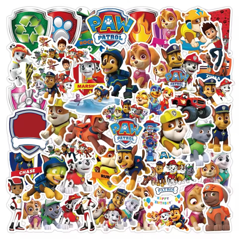 새로운 50PCS Paw Patrol 어린이 만화 스티 - Stationery Supplier 리뷰 및 가격