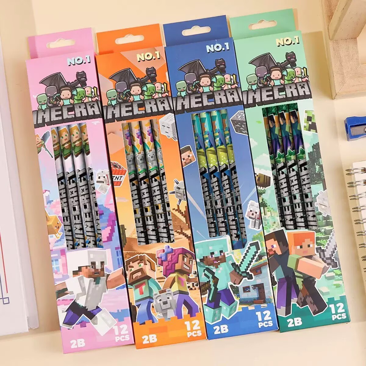 HOT 4pcs-12pcs 연필 상자 없음 높은 외관  - Stationery Supplier 리뷰 및 가격