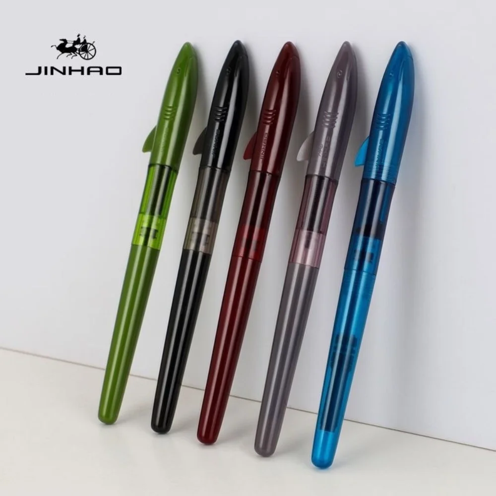 Jinhao 귀여운 상어 만년필, F 펜촉, 하이 퀄리 - Stationery Supply Business 리뷰 및 가격