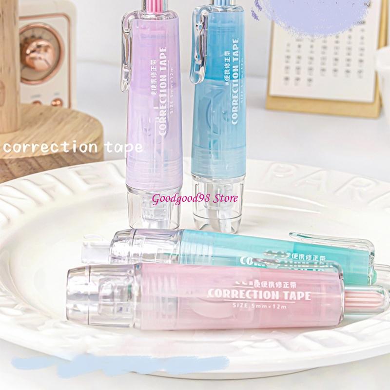4pcs 5mm 흰색 아웃 교정 테이프 총 24m 학교 - Correction Tape Roller 리뷰 및 가격