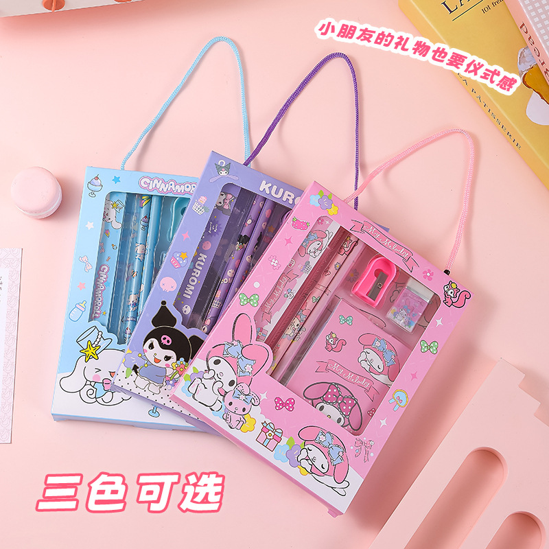 헬로키티 쿠로미 문구 세트, 자, 연필, 지우개 포함; - Ideal Stationery & Office Supply 리뷰 및 가격