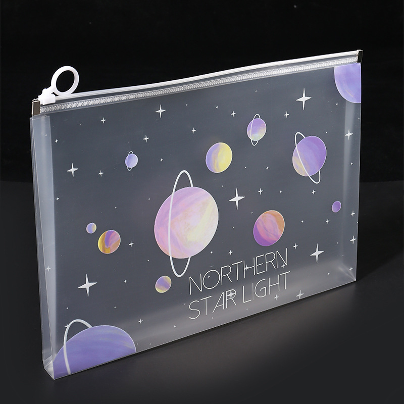 4/12pcs A4 공간 지퍼 폴더 파일 가방 파우치  - Office Stationery And Supply 리뷰 및 가격